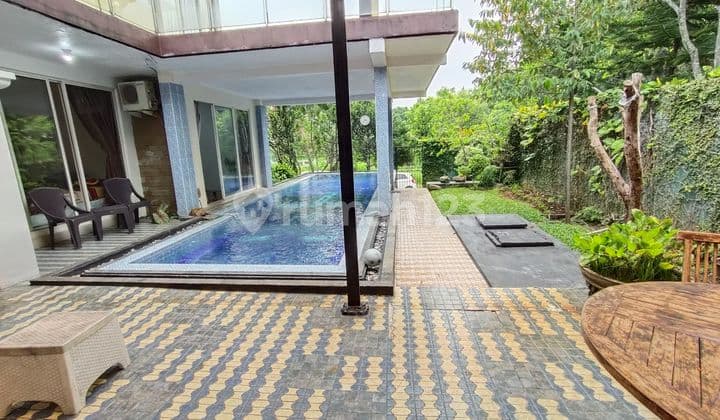 Rumah Villa, Mewah Furnish, Cluster Depan, Posisi Hook