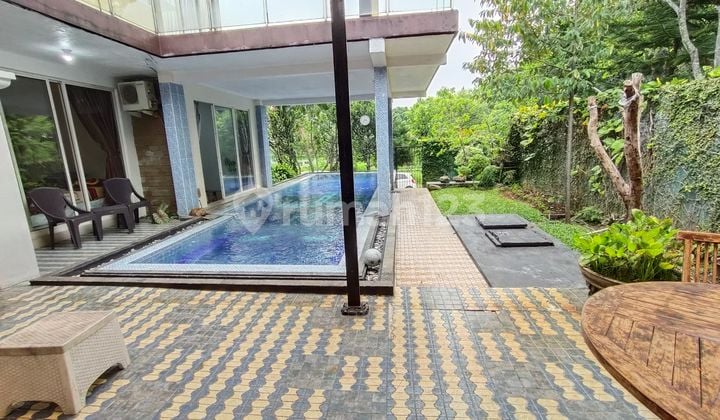Rumah Villa, Mewah Furnish, Cluster Depan, Posisi Hook