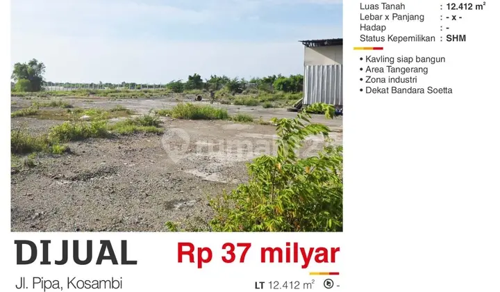Land, SHM, in Kosambi, Ready for Business Development