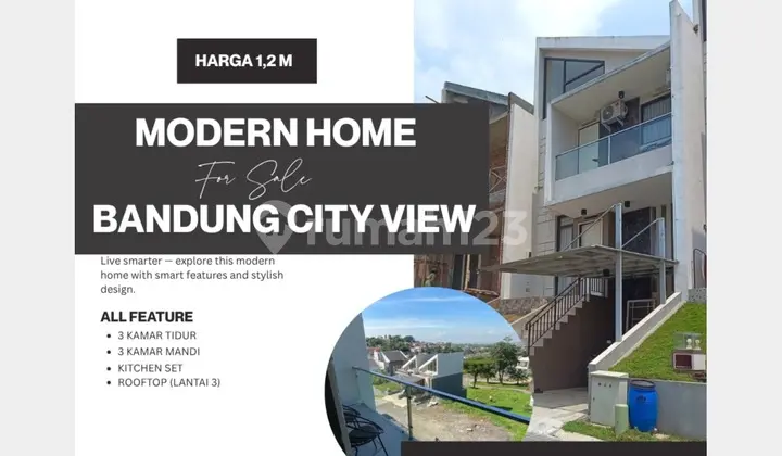 Di Jual Rumah Siap Huni di Bandung city View