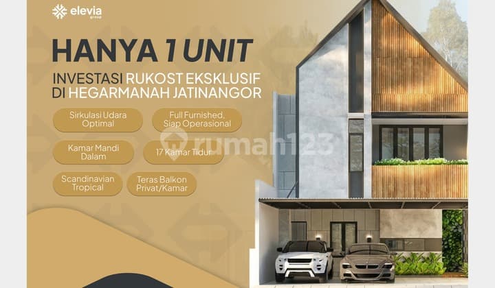 For Sale Exclusive Boarding House Jatinangor - 17 Rooms Fully Furnished with Freehold Certificate