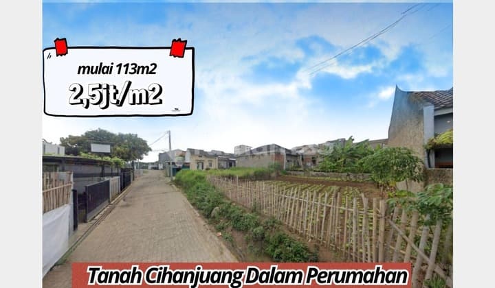 Tanah SHM di CIhanjuang Cimahi Siap Bangun
