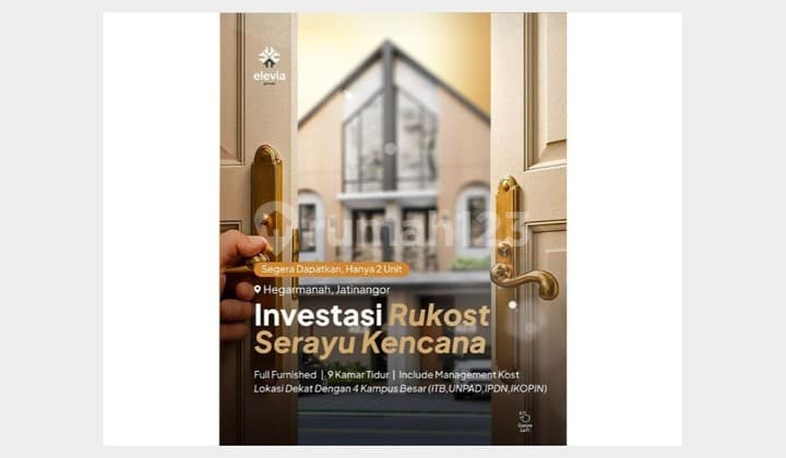 Premium Boarding House for Sale in Jatinangor, Close to 4 Universities