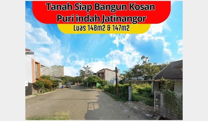 TANAH SIAP BANGUN AREAL KOSAN PURI INDAH JATINANGOR