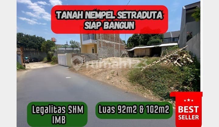 TANAH SIAP BANGUN NEMPEL SETRADUTA BANDUNG