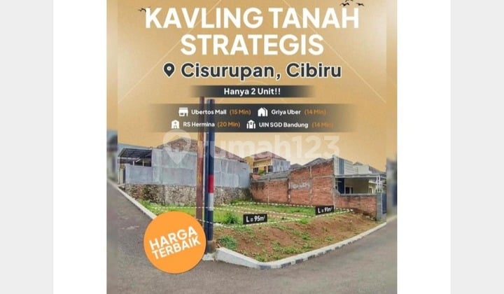Tanah Bandung Cisurupan Dalam Komplek Siap Bangun