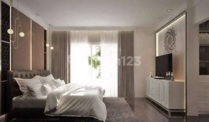 Disewakan Rumah Golf Island PIK Uk 10x15 Full Furnished 450 Juta!