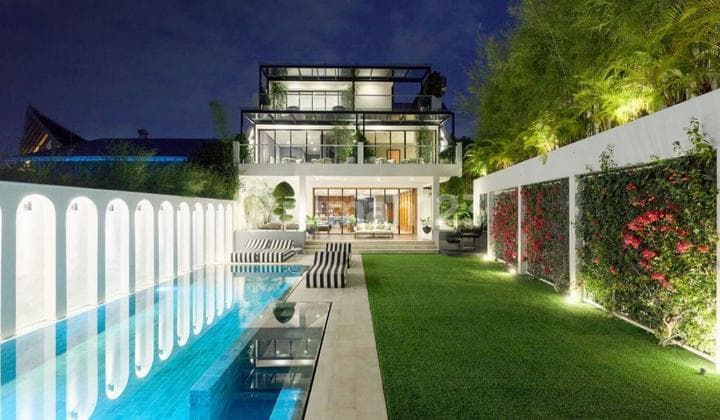 Villa Mewah Di Canggu Bali Dengan Gaya Modern Dan View Sawah