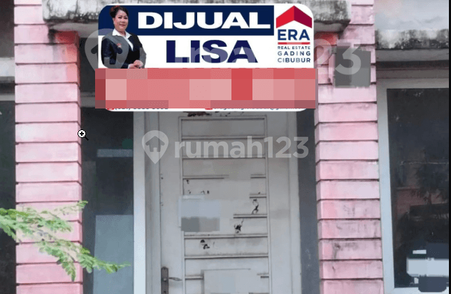 La.1121 Dijual Rumah Murah Sudah SHM di Cibubur Country Butuh Renov
