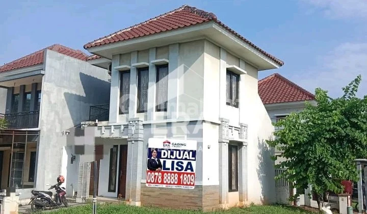 Quick Sale Cheap 2-Story House in Legenda Wisata - Large Corner Lot.