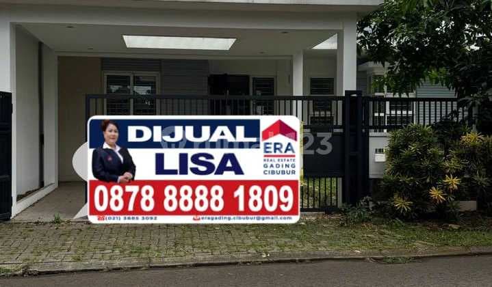 *dijual Cepat Rumah 1.5lt Rapih Siap Huni,di Cibubur Country Boulevard Raya ********