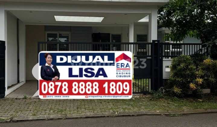 *dijual Cepat Rumah 1.5lt Rapih Siap Huni,di Cibubur Country Boulevard Raya ********