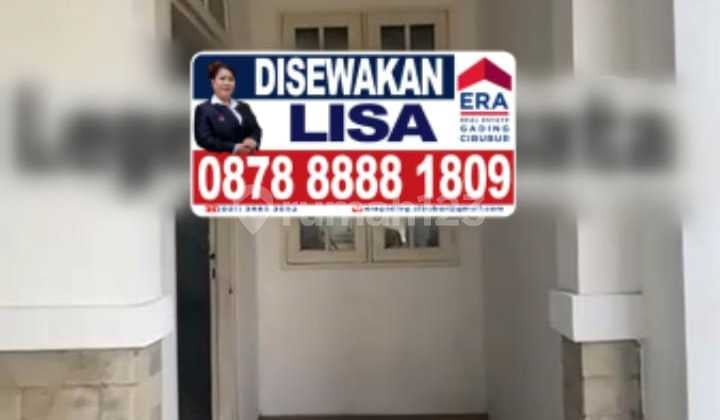 Di Sewakan Rumah 2 Lantai di Perum. Legenda Wisata Cibubur