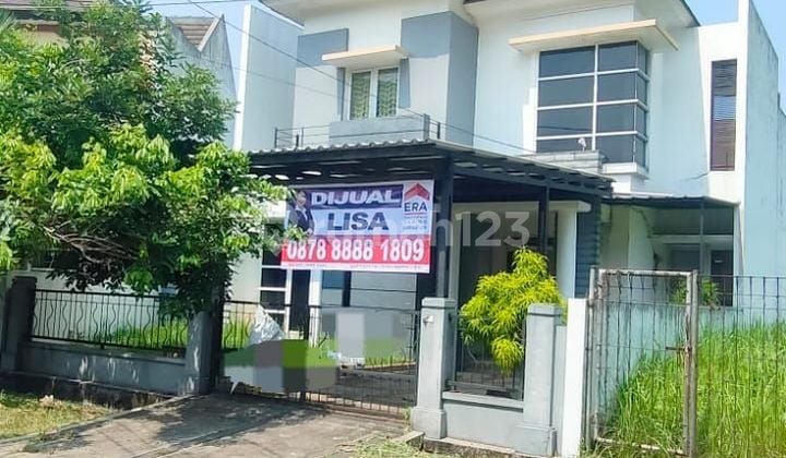 La.1353 Turun Harga Dijual Cepat Rumah 2 LT dan Kavling di Bukit Golf Cibubur Dekat Tol