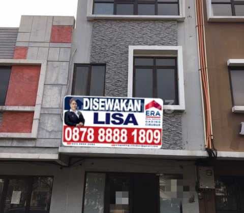 Di Sewakan Ruko Siap Huni 4 Lantai di Perumahan Legenda Wisata Newton