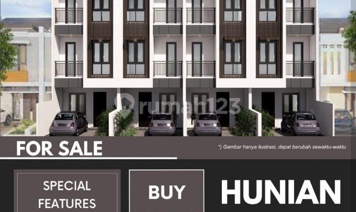 Rumah Minimalis 4 Lantai Di Sumur Batu Kemayoran