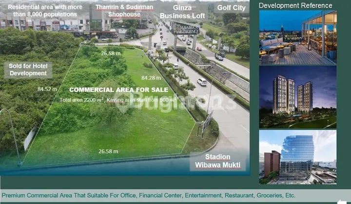 TANAH KOMERSIAL DI JABABEKA CIKARANG TANAH KOMERSIAL DI JABABEKA CIKARANG