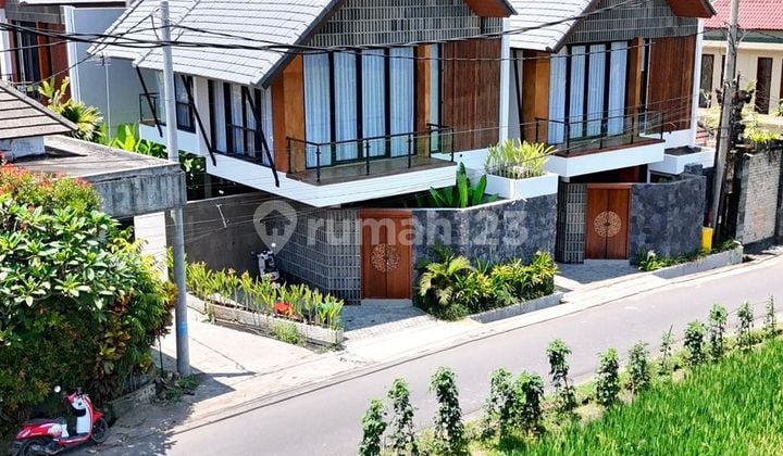 Bangun Pagi Bisa Langsung Melihat Sawah,nah Ini Dia Villanya