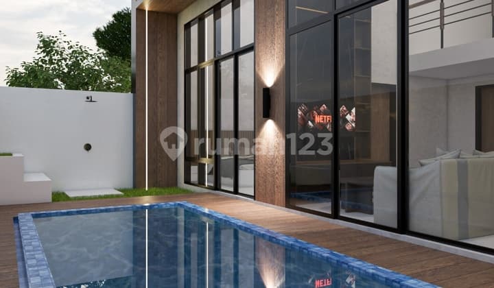 Scandinavian Villa with a Quiet Location Just Steps to the Beach