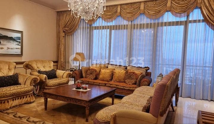 Apt Mewah Airlangga, Ritz Carlton. Luas 440m2. 4BR. Harga 16M