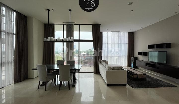 SENOPATI SUITES APARTMENT, 167m2, PRIVATE ELEVATOR, 2BR + 1, Very PRESTIGIOUS Location, Fully Furnished, 8 M, Affordable, DENNIS WONG - 0852.2291.6888