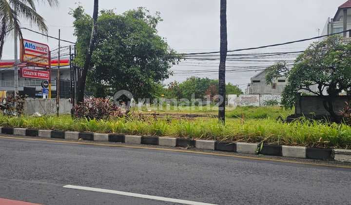 Disewakan Tanah Murah di Bypass Pemogan. Lt 1000M2. Harga 22 Juta Per Are Per Tahun