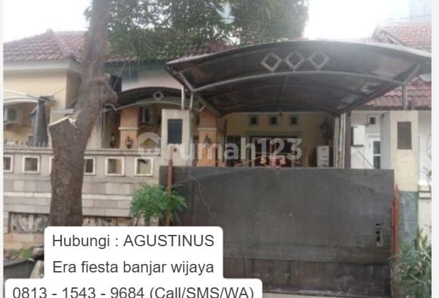 SIAP HUNI! RUMAH DISEWA METLAND PURI KATLEYA - SEMI FURNISHED + AC & KITCHEN SET