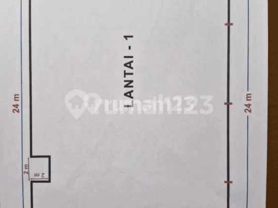 GUDANG RASA KANTOR! 2 LANTAI 12X24M CIKUPA MAS - HARGA BERSAHABAT