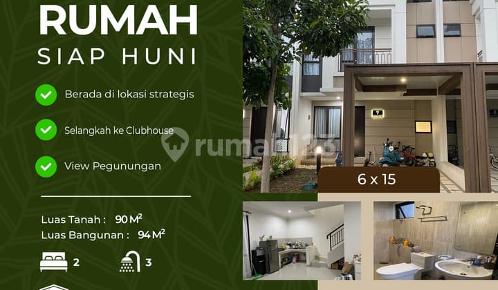 Dijual Rumah 2 Lantai Podomoro Park Bandung Klaster Amagriya