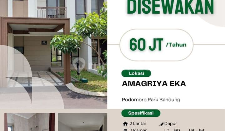 Disewakan Unit 2 Lantai Klaster Amagriya Podomoro Park