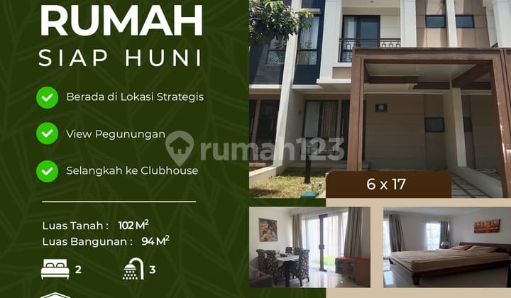 For Sale 2-Story House Podomoro Park Bandung Cluster Amagriya