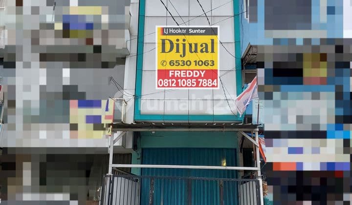 Jual BU ruko di cempaka putih, jakarta pusat, dekat halte busway