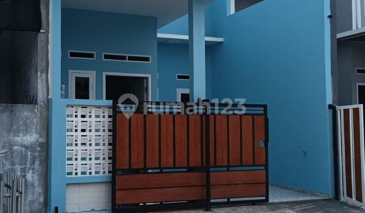 Rumah Minimalis Modern Di Villa Gading Harapan Pintu Timur (jalan Utama)