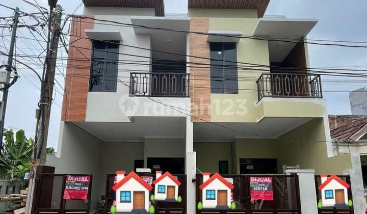 RUMAH 2 LANTAI (RUMAH GANDENG) FINISHING DI PONDOK UNGU PERMAI SEKTOR V