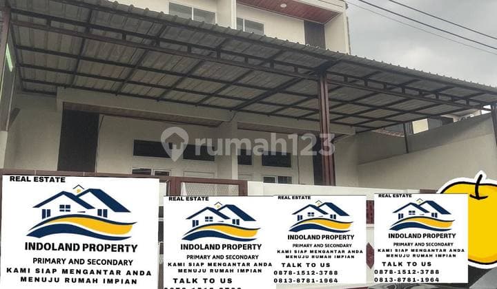 Dijual Rumah Kembar 2 Lantai Di Harapan Indah