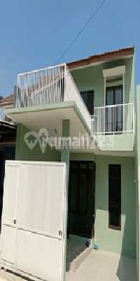 *rumah 2 Lantai Gaya Modern Minimalis Di Villa Mutiara Bogor 1*