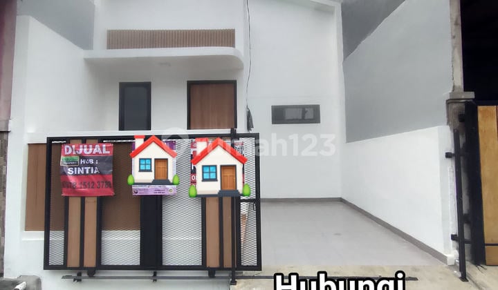 Dijual Cepat Rumah Modern Minimalis 1 Lantai Permata hijau Permai