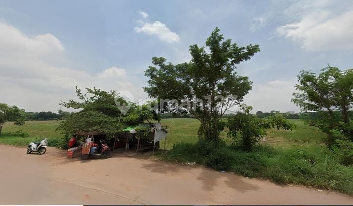 Tanah 19.555m2 Strategis Di Dekat Pintu Tol Karawang Barat