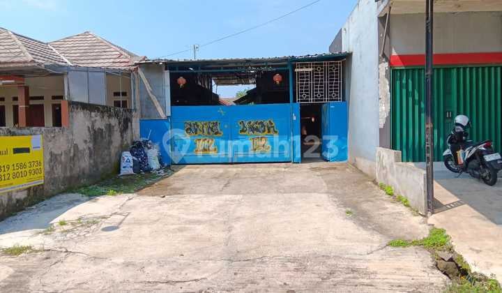 Warehouse and Shop House for Sale Located on Jalan Haji Nawawi, Cibinong.