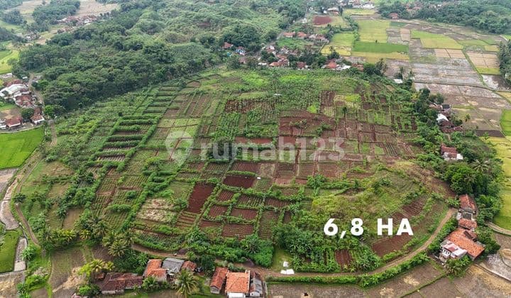 Tanah Dijual SHM 1 Ha Sampai 27 Ha di Cibinong Hilir Cianjur