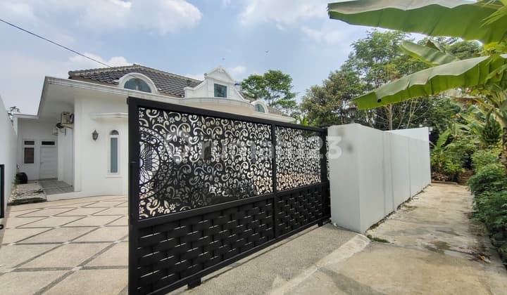 Rumah Villa Privat Mewah Modern Eropa Di Wilayah Pedesaan Kab Bogor