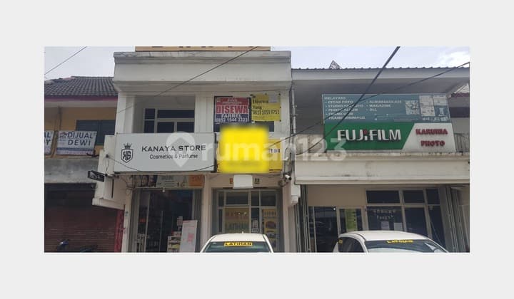 Disewakan 2 Unit Ruko di Jl Pajajaran Warung Jambu Bogor