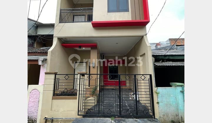 Rumah 2 lantai Jl. Al. Badriyah 2, Jatirasa, Jatiasih, Kota Bekasi