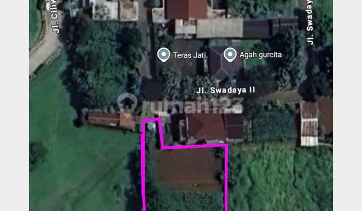 Dijual Kavling di Jl Swadaya Cimahpar Bogor Utara
