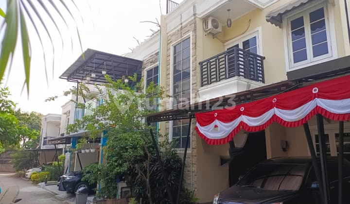 Rumah Jalan Raya Cikunir, Bekasi 2 Lantai Minimalis Dalam Cluster