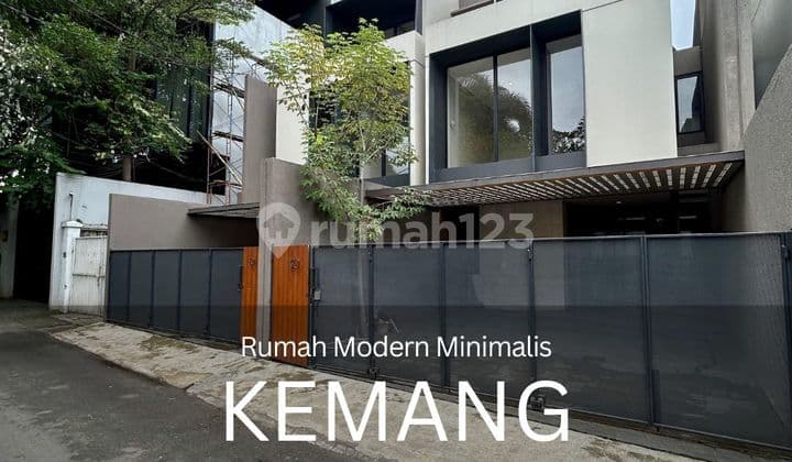Rumah Minimalis Modern Siap Huni di Kemang Jaksel Bebas Banjir Ott
