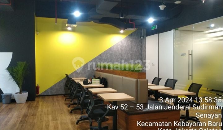 Office District8 Scbd Jual Fullyfurnished Siap Pakai.
