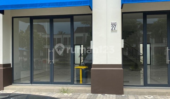 Disewakan Ruko Baru Pinggir Jalan Utama Citra Garden Serpong