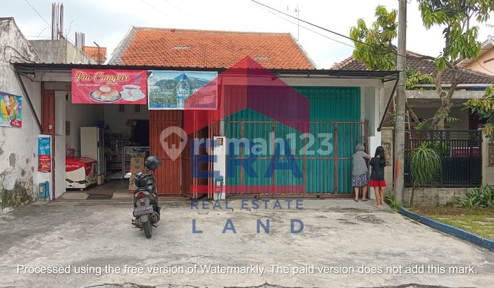Good Shop House 40 m2 Freehold Title on Bango Street, Bunulrejo, Blimbing, Malang