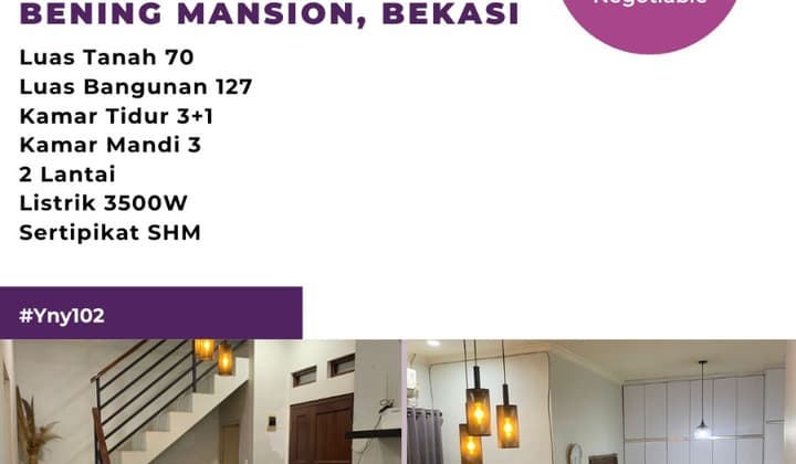 Rumah Paling Startegis, Bagus, Siap Huni Di Ratna Jatibening